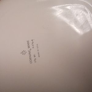 CorningWare two and a half court